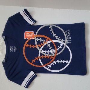 Detroit Tigers Major League Baseball Graphic Tee Shirt